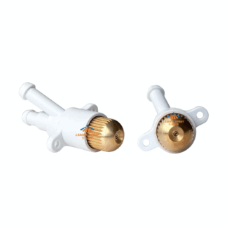 Super mini fog sprayer head, brass pneumatic fogjet nozzle, brass plastic siphon sucks liquid air mixing atomizing dry fog jet