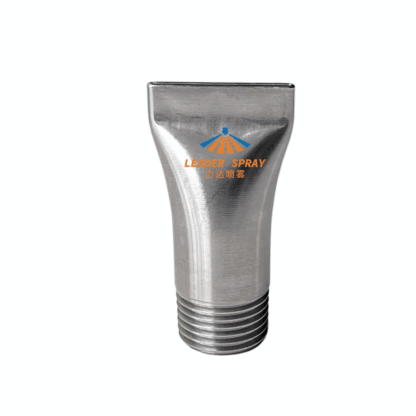 Flat fan air nozzle, compressed slot seam wind jet air spray, stainless steel water spray nozzle — изображение 5