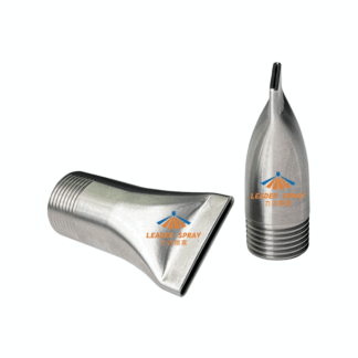 Flat fan air nozzle, compressed slot seam wind jet air spray, stainless steel water spray nozzle