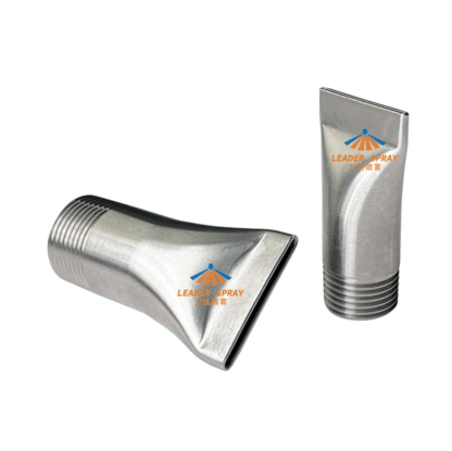 Flat fan air nozzle, compressed slot seam wind jet air spray, stainless steel water spray nozzle — изображение 2