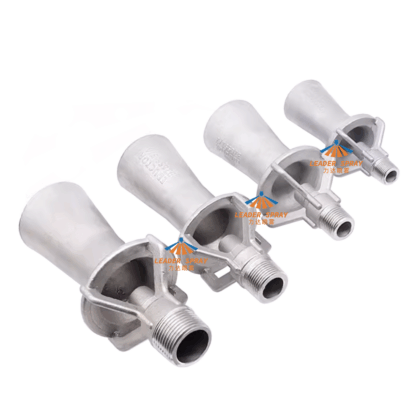 SS stainless steel eductor 1/4",3/8",1/2",3/4",1",1-1/2" and 2" female trumpet/horn/bugle water tank liquid venturi mixing jet spray nozzle — изображение 6