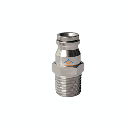 1/4inch (6.35mm) Quick coupling release joint slip lock cross Tee straight line elbow connect 1500PSI high pressure micro mist fog system connector joint — изображение 6