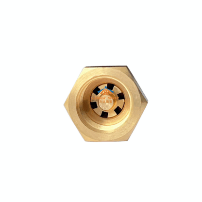 R 3/8" female brass/stainless steel thread circular uniform axial flow spray jet full cone nozzle — изображение 4
