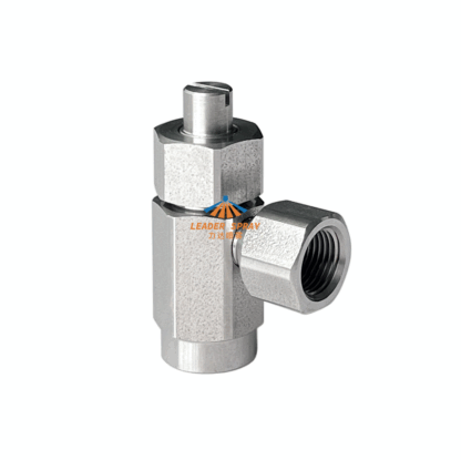 Flat fan atomizer nozzle 1/8 inch mini designs dry atomizing jet stainless steel air liquid mixed high impact dry fog fan spray nozzle — изображение 5