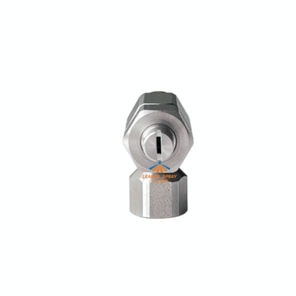 Flat fan atomizer nozzle 1/8 inch mini designs dry atomizing jet stainless steel air liquid mixed high impact dry fog fan spray nozzle — изображение 3