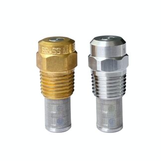 SS/Brass hollow jet Strainer/filter 1/4 male thread precision micro mist hollow cone dust/pollutions control spray nozzle
