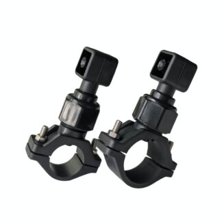 3/4, 1 inch PP black plastic split-hole snap-on water full clamp/clip screw with flat fan/full cone/hollow cone spraying nozzle heads